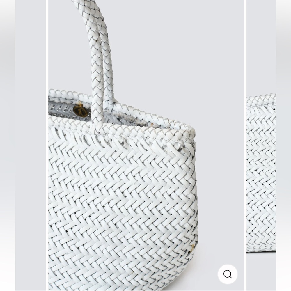 DRAGON DIFFUSION GRACE BASKET SMALL WHITE - Picture 3 of 7